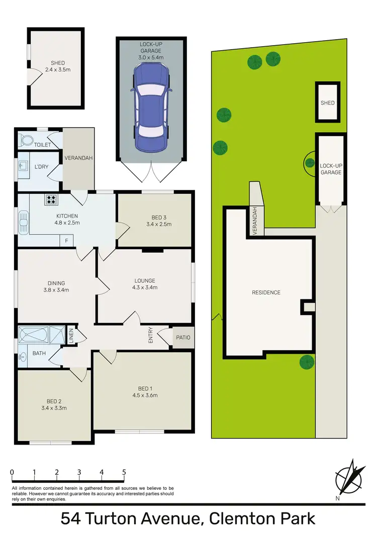 Floorplan of Homely house listing, 54 Turton Avenue, Clemton Park NSW 2206