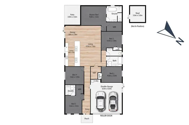 Floorplan of Homely house listing, 20 Mungana Drive, Upper Coomera QLD 4209