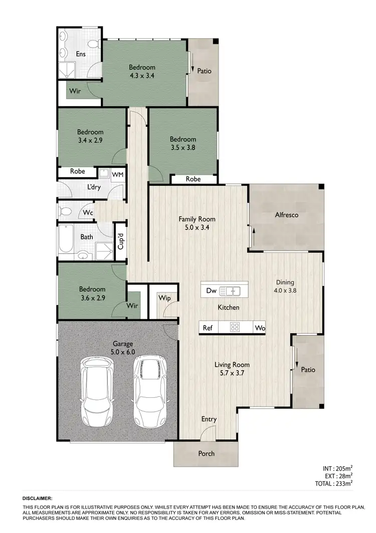 Floorplan of Homely house listing, 27 Tourmaline Circuit, Mango Hill QLD 4509