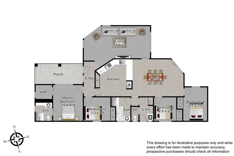 Floorplan of Homely house listing, 37 Kingston Avenue, Pakenham VIC 3810