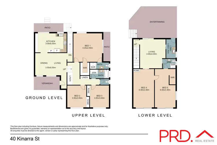 Floorplan of Homely house listing, 40 Kinarra Street, Tamworth NSW 2340