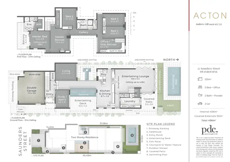 Floorplan of Homely house listing, 25 Saunders Street, Swanbourne WA 6010