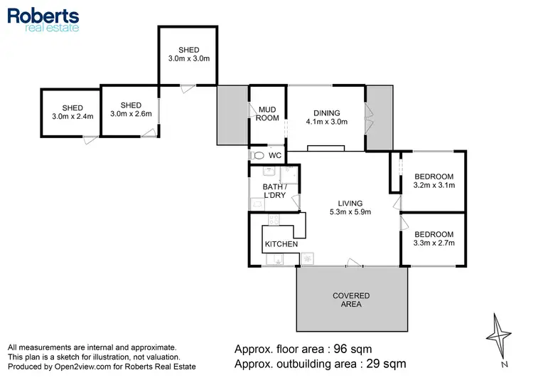 Floorplan of Homely house listing, 24 Gordon Street, Bicheno TAS 7215