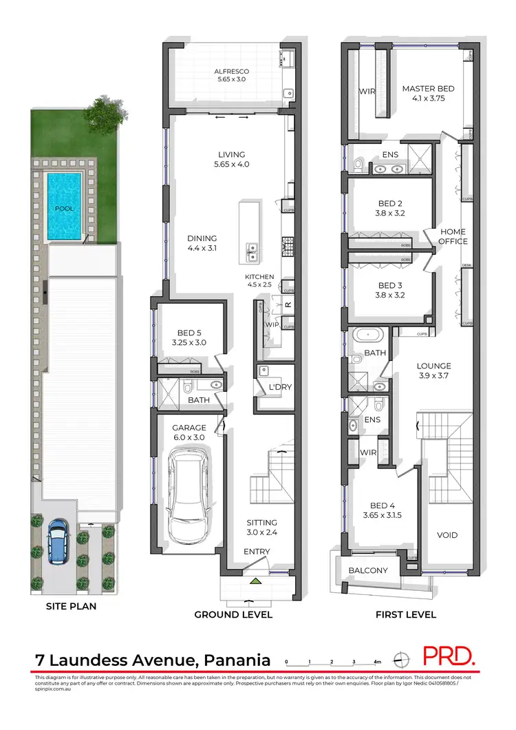 Floorplan of Homely house listing, 7 Laundess Avenue, Panania NSW 2213