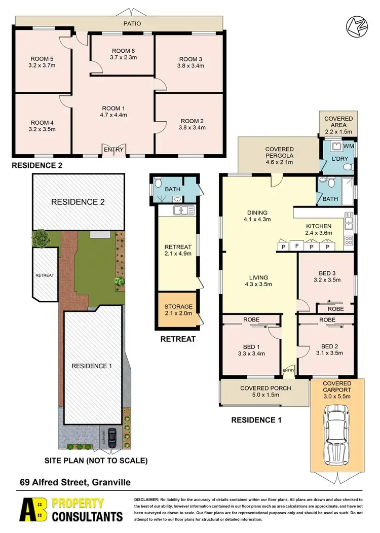 Floorplan of Homely house listing, 69 Alfred Street, Granville NSW 2142