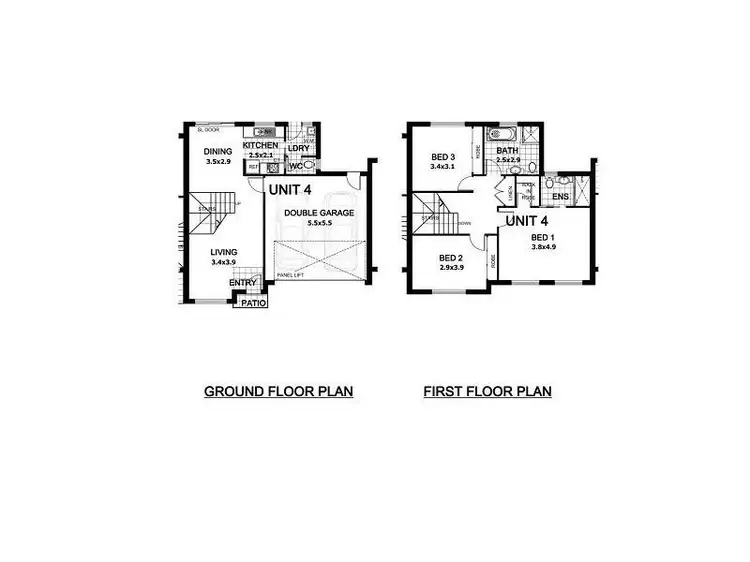 Floorplan of Homely house listing, 4/26 Cedar Road, Prestons NSW 2170