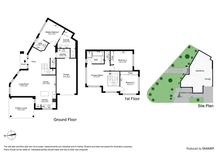 Floorplan of Homely townhouse listing, 1/606 Waverley Road, Glen Waverley VIC 3150
