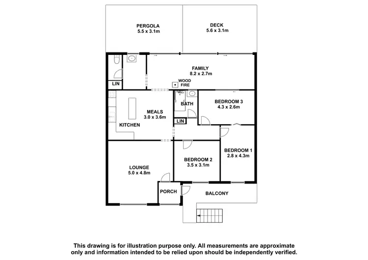 Floorplan of Homely house listing, 17 Holloway Crescent, Mount Gambier SA 5290