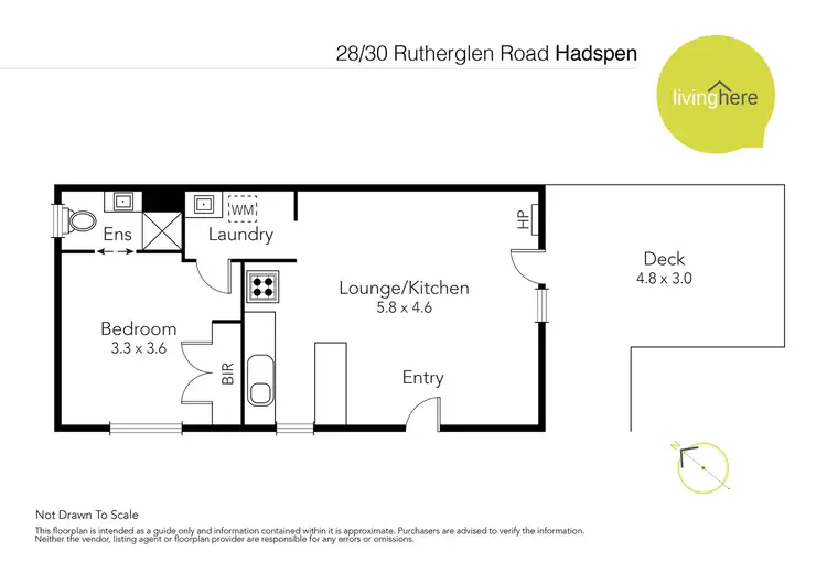 Floorplan of Homely unit listing, 28/30 Rutherglen Road, Hadspen TAS 7290