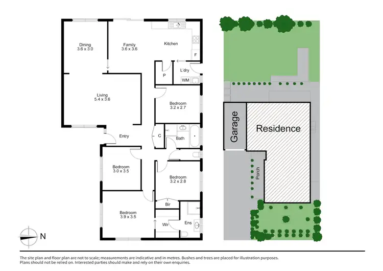 Floorplan of Homely house listing, 13 Fernbank Crescent, Mulgrave VIC 3170