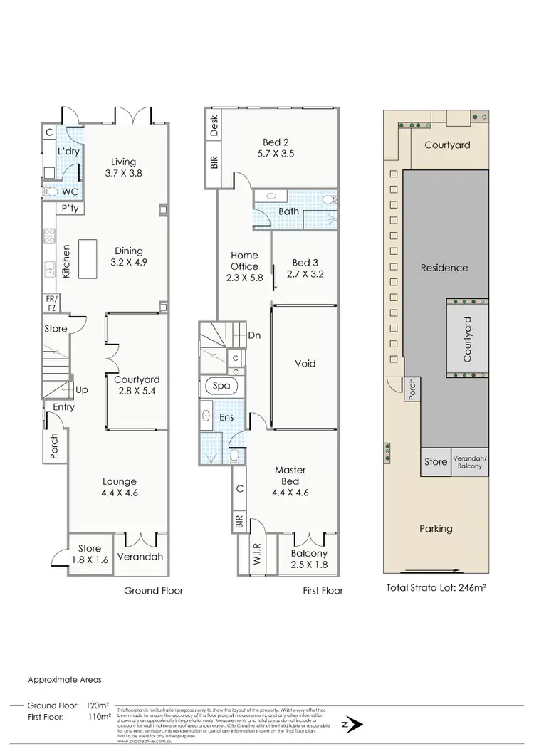Floorplan of Homely house listing, 15A Wesley Street, South Fremantle WA 6162