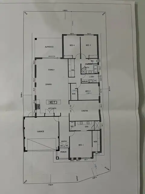 Floorplan of Homely house listing, 6 Bate Close, Piara Waters WA 6112