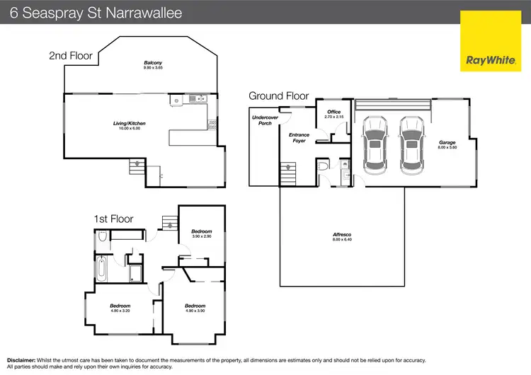 Floorplan of Homely house listing, 6 Seaspray Street, Narrawallee NSW 2539