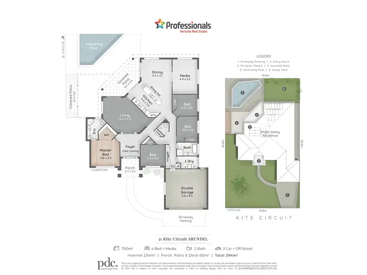 Floorplan of Homely house listing, 31 Kite Circuit, Arundel QLD 4214