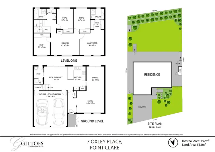 Floorplan of Homely house listing, 7 Oxley Place, Point Clare NSW 2250
