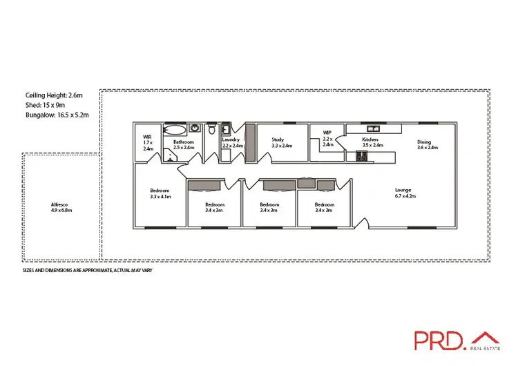 Floorplan of Homely house listing, 403 Sculthorpe Road, Nangiloc VIC 3494