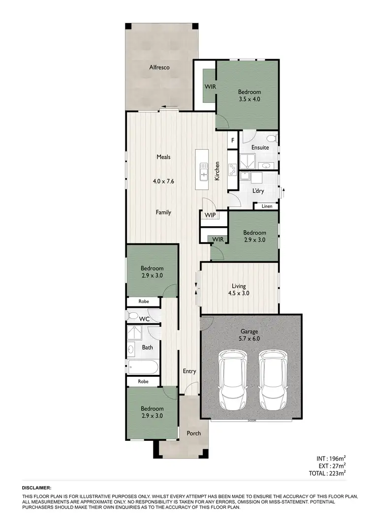 Floorplan of Homely house listing, 23 Jamie Street, Mango Hill QLD 4509