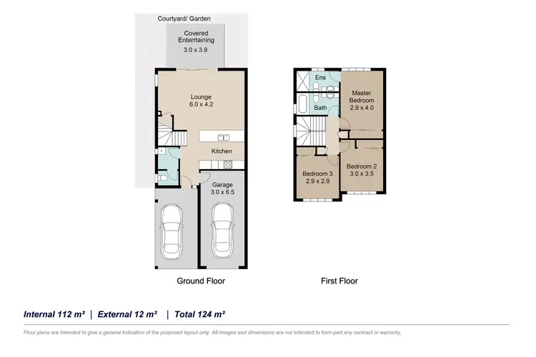 Floorplan of Homely townhouse listing, 49/115 Todds Road, Lawnton QLD 4501