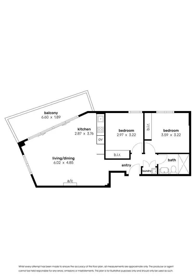Floorplan of Homely apartment listing, 206/112 Pier Street, Altona VIC 3018