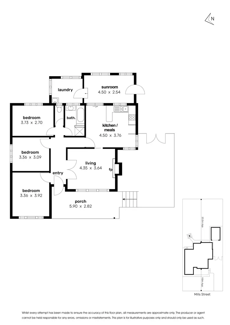 Floorplan of Homely house listing, 101 Mills Street, Altona North VIC 3025