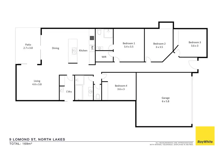 Floorplan of Homely house listing, 9 Lomond Street, North Lakes QLD 4509