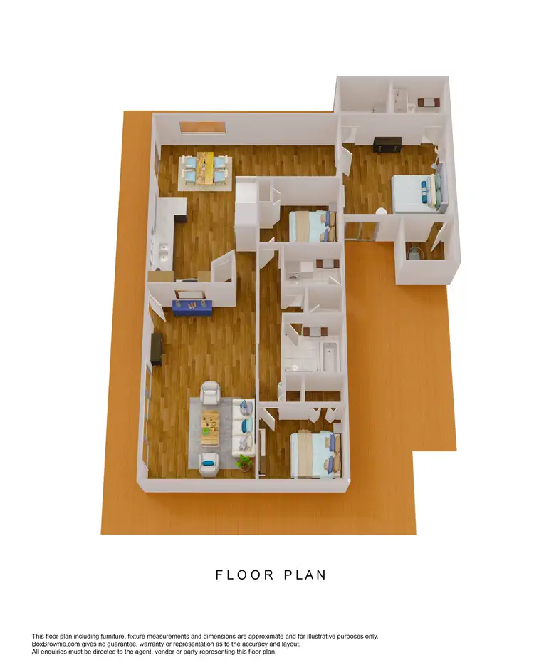Floorplan of Homely house listing, 61 Pringle Road, Woodwark QLD 4802