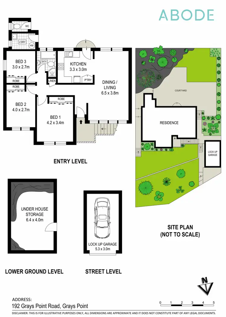Floorplan of Homely house listing, 192 Grays Point Road, Grays Point NSW 2232