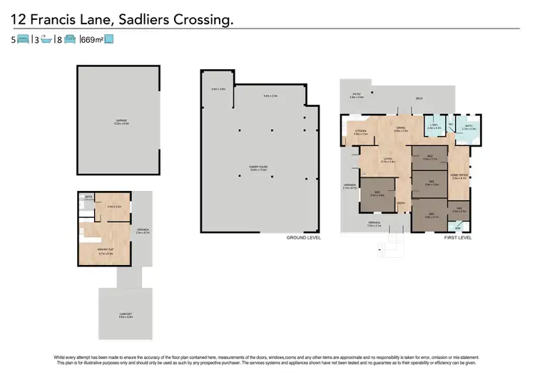 Floorplan of Homely house listing, 12 Francis Lane, Sadliers Crossing QLD 4305