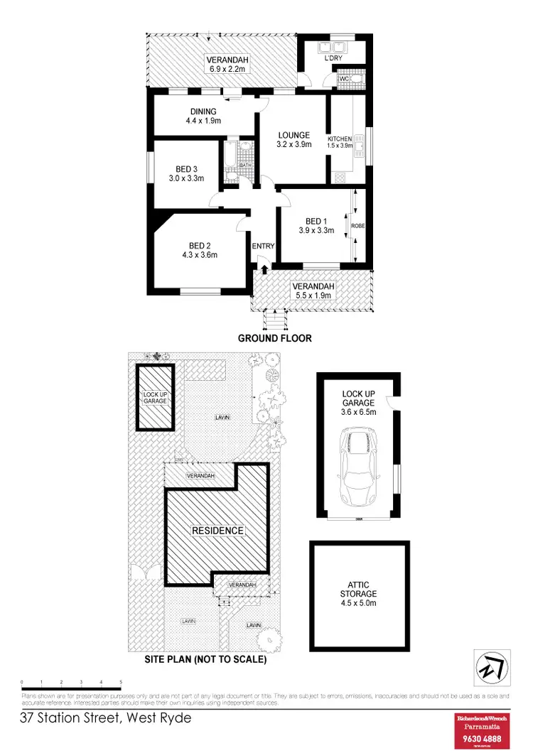 Floorplan of Homely house listing, 37 Station Street, West Ryde NSW 2114