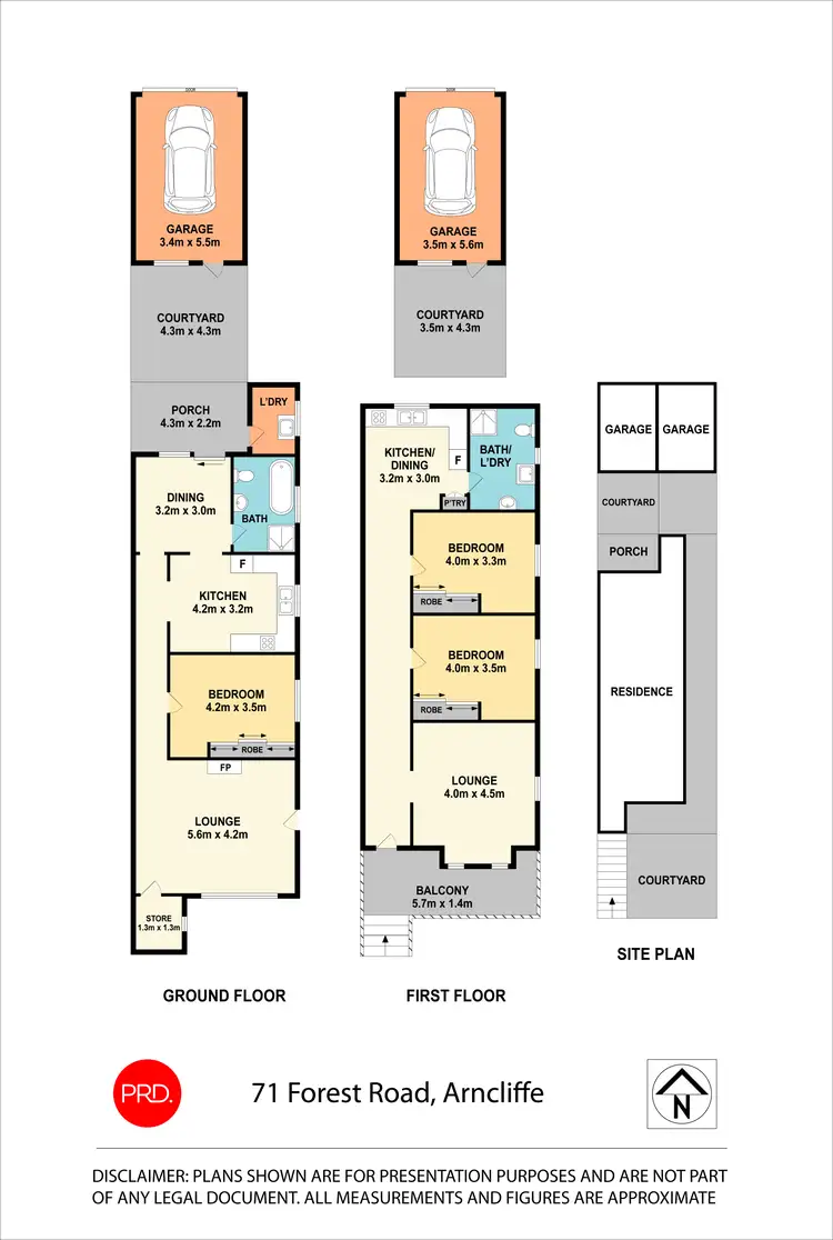 Floorplan of Homely house listing, 71 Forest Road, Arncliffe NSW 2205
