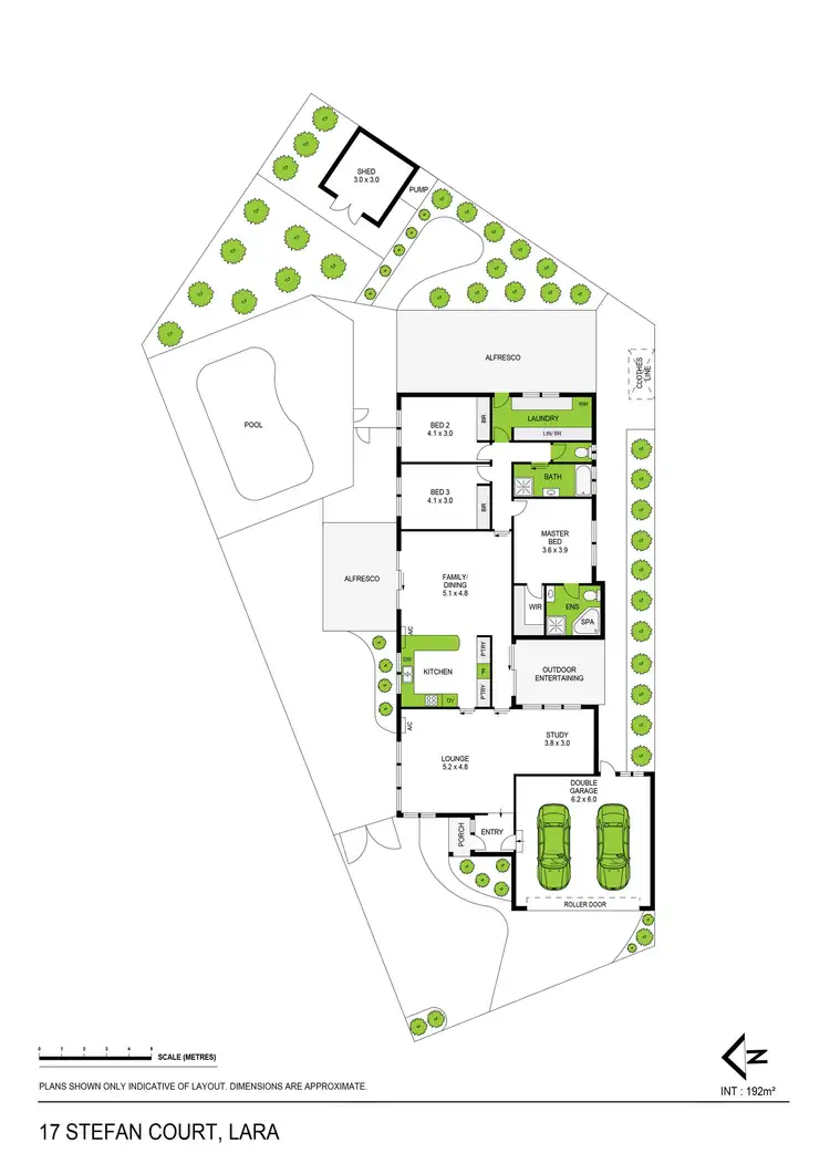 Floorplan of Homely house listing, 17 Stefan Court, Lara VIC 3212