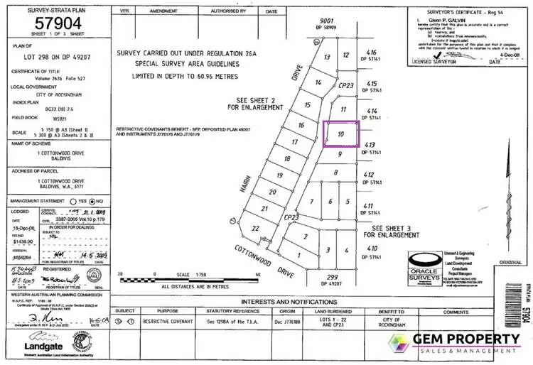 Floorplan of Homely house listing, 10/1 Cottonwood Drive, Baldivis WA 6171
