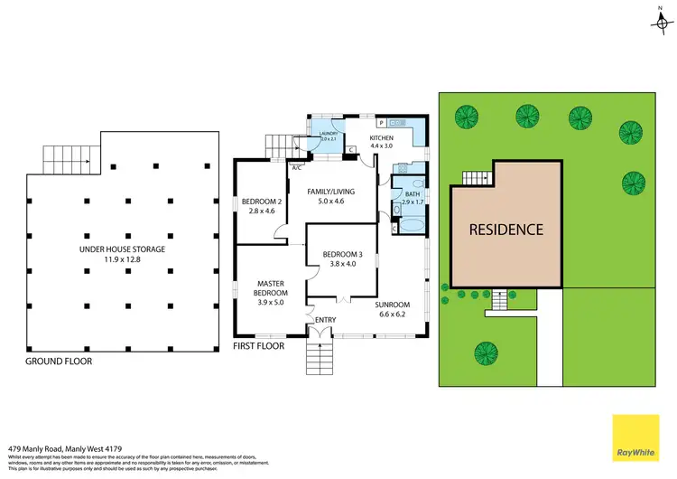 Floorplan of Homely house listing, 479 Manly Road, Manly West QLD 4179
