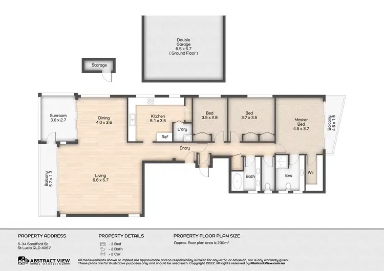 Floorplan of Homely apartment listing, 5/34 Sandford street, St Lucia QLD 4067