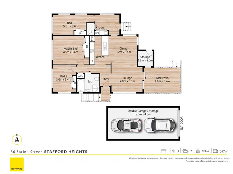 Floorplan of Homely house listing, 36 Sarina Street, Stafford Heights QLD 4053
