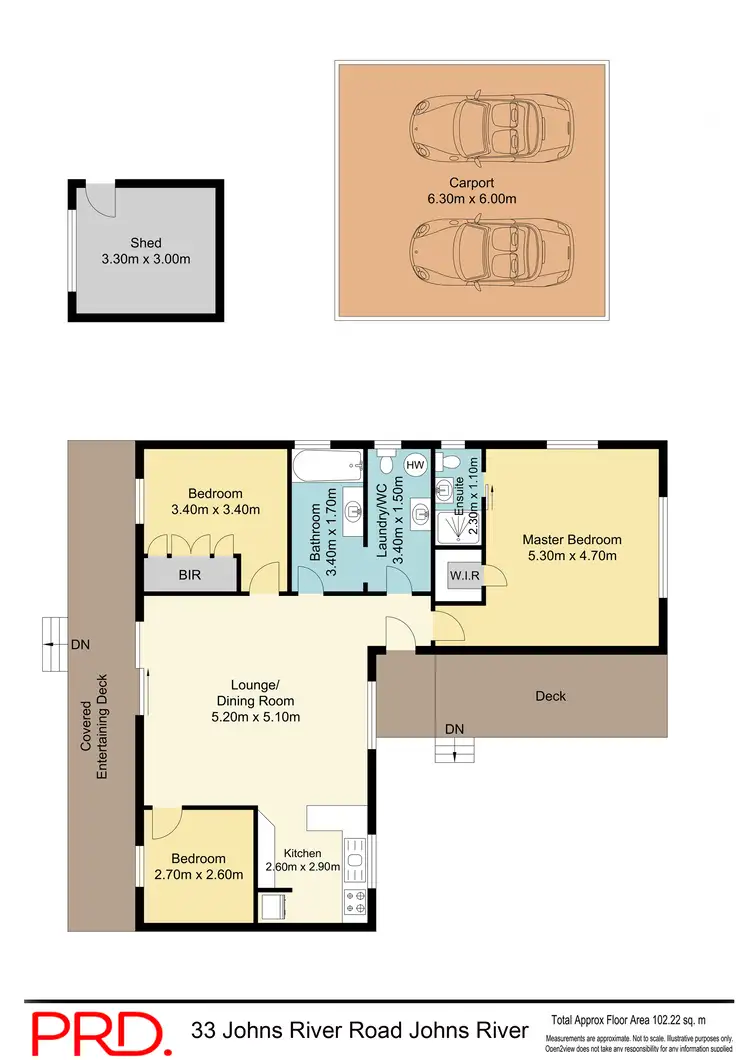 Floorplan of Homely house listing, 33 Johns River Road, Johns River NSW 2443