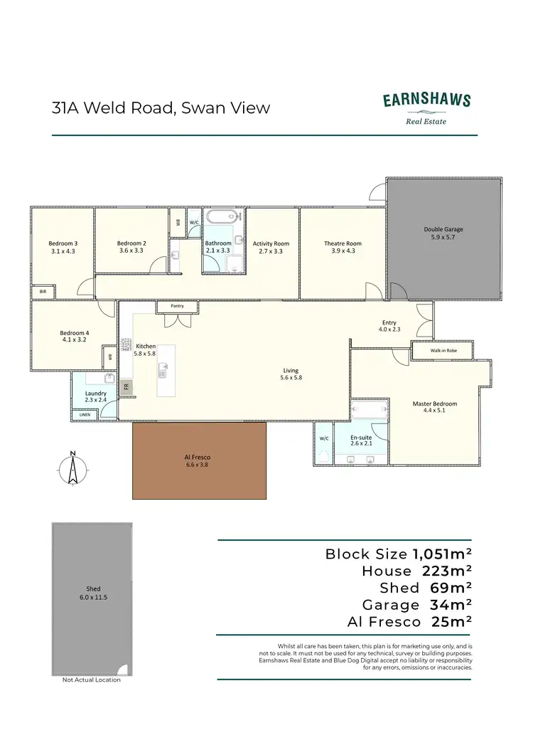Floorplan of Homely house listing, 31A Weld Road, Swan View WA 6056