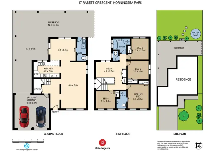 Floorplan of Homely house listing, 17 Rabett Crescent, Horningsea Park NSW 2171