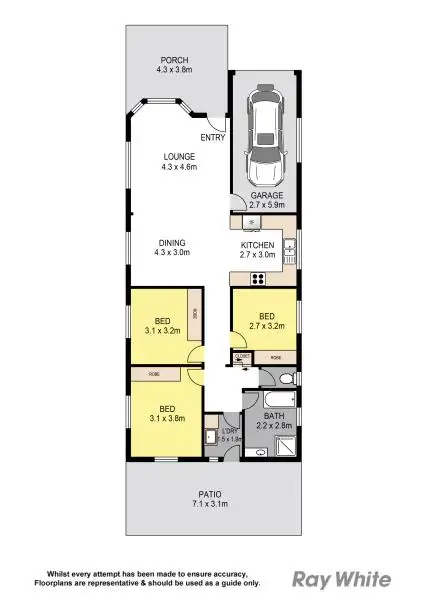 Floorplan of Homely house listing, 87 Staghorn Street, Enoggera QLD 4051