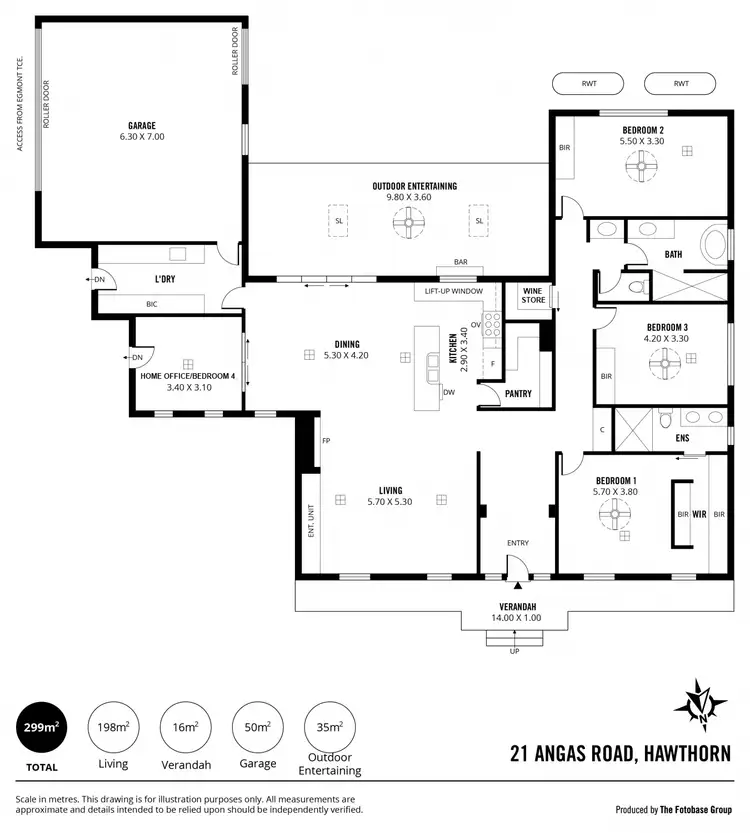 Floorplan of Homely house listing, 21 Angas Road, Hawthorn SA 5062