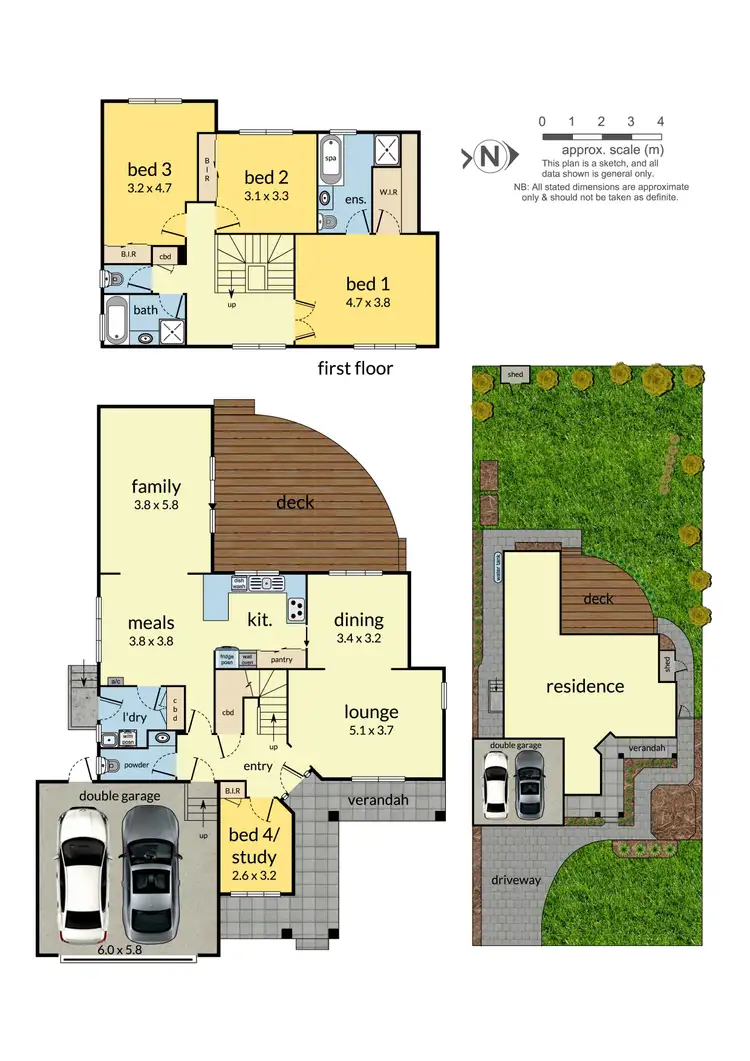 Floorplan of Homely house listing, 115 Garnett Road, Wheelers Hill VIC 3150
