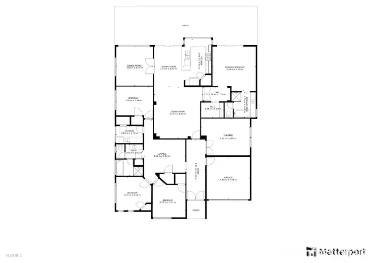 Floorplan of Homely house listing, 10 Ezekiel Avenue, Canning Vale WA 6155