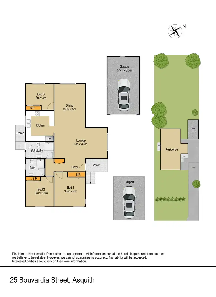 Floorplan of Homely house listing, 25 Bouvardia Street, Asquith NSW 2077