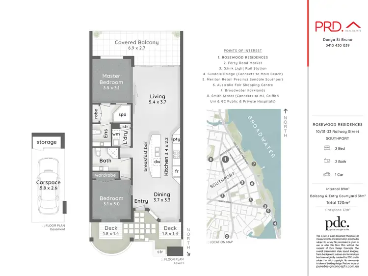 Floorplan of Homely apartment listing, 10/31-33 Railway Street, Southport QLD 4215