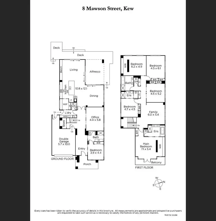 Floorplan of Homely house listing, 8 Mawson Street, Kew VIC 3101