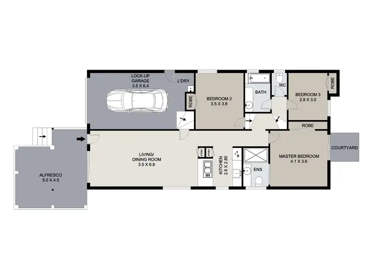 Floorplan of Homely house listing, 8 Shearwater Terrace, Springfield Lakes QLD 4300