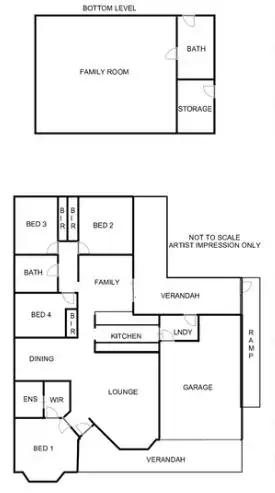 Floorplan of Homely house listing, 4173 Murringo Road, Young NSW 2594