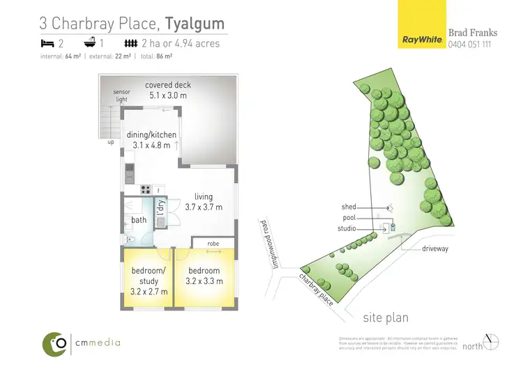 Floorplan of Homely rural property listing, 3 Charbray Place, Tyalgum NSW 2484