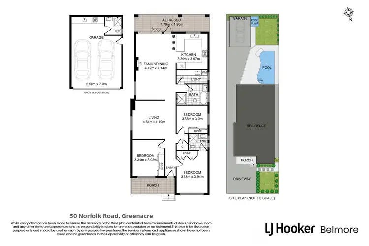 Floorplan of Homely house listing, 50 Norfolk Road, Greenacre NSW 2190