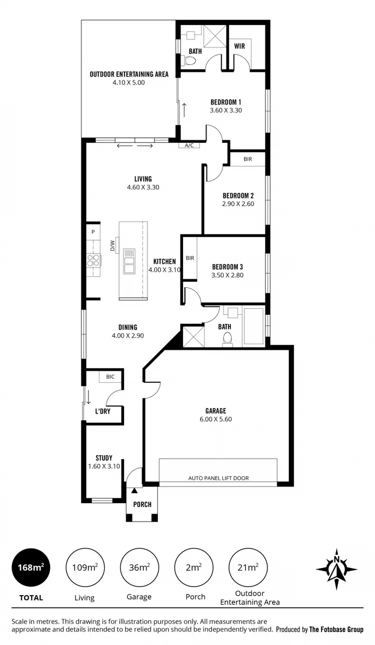 Floorplan of Homely house listing, 83 Lynton Terrace, Seaford SA 5169